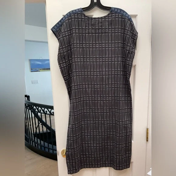 ACE & JIG  Black & Navy SHEATH DRESS - Picture 3 of 7